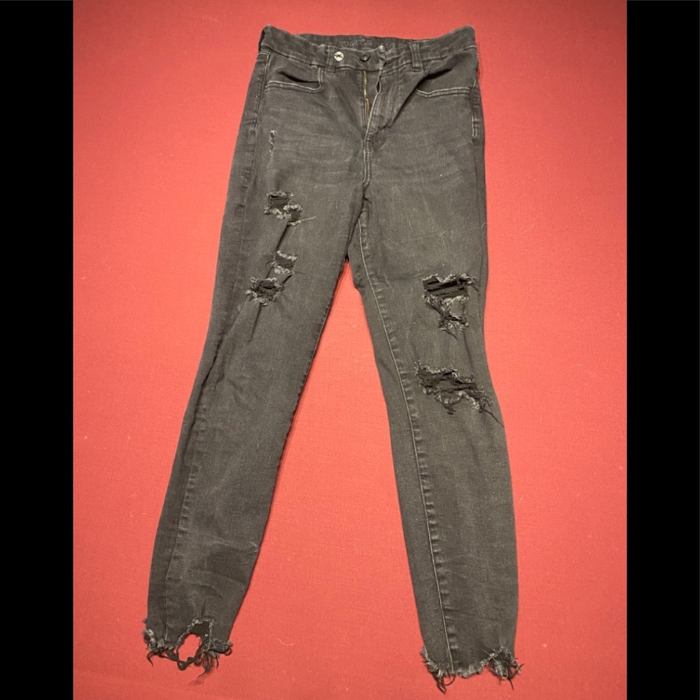AE Curvy Super High-Waisted Jegging Crop
